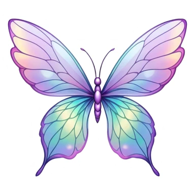 Fairy wings sticker