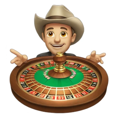 Casino spin sticker