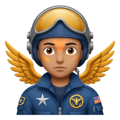 serious fighter of the navy sticker