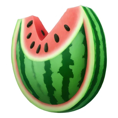 Watermelon in winter sticker