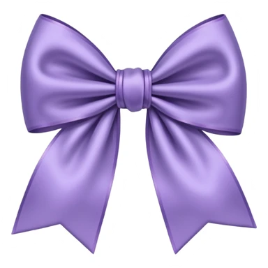 Lavender bow  sticker