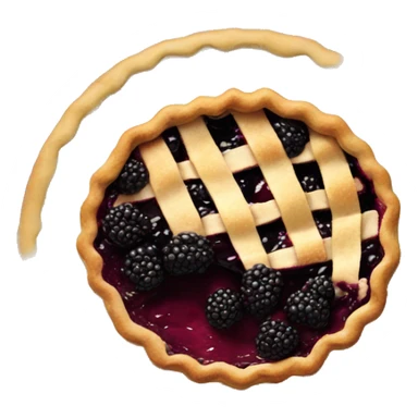 Blackberry pie  sticker