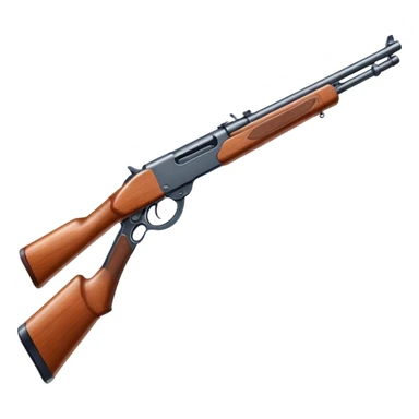 classic hunting rifle sticker
