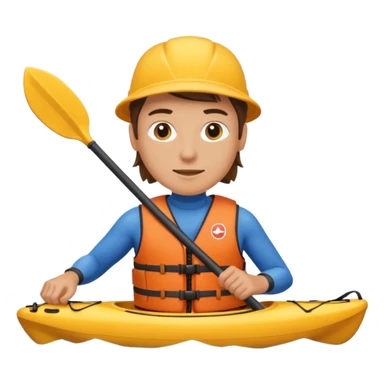 Kayaking sticker