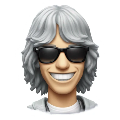 joey ramone smiling sticker