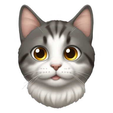 Kot w piżamie  sticker