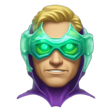 Electric bubble glass mysterio sticker