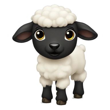 valois blacknose lamb sticker