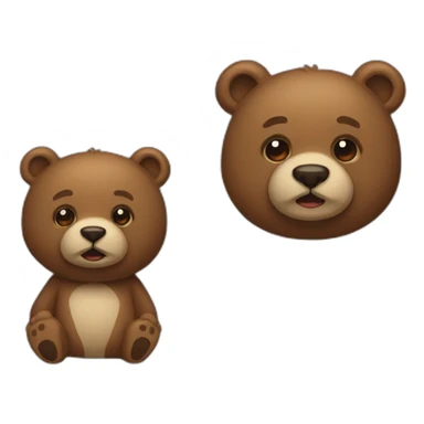 Larry beary sticker