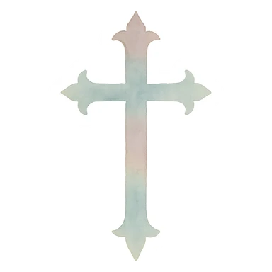 goth cross sticker