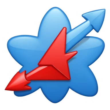  Boom signblue (#00A3E0) and red (#F9423A) sticker