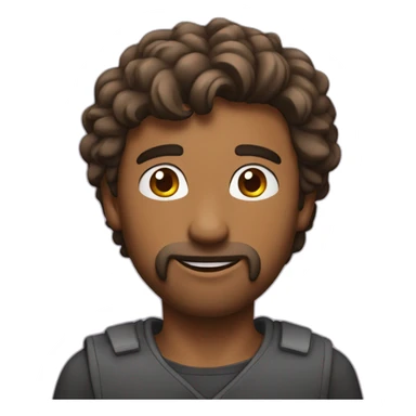 Homme amoure sticker