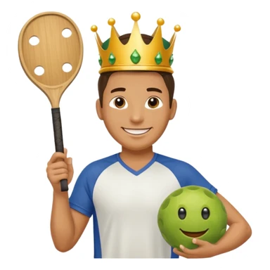 Pickle Ball King sticker
