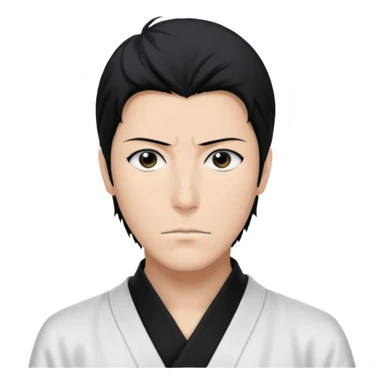 aizen from bleach anime sticker