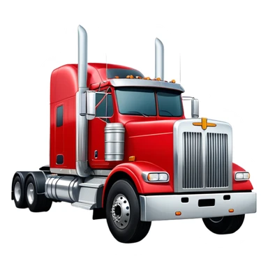 Peterbuilt 18 wheeler  sticker