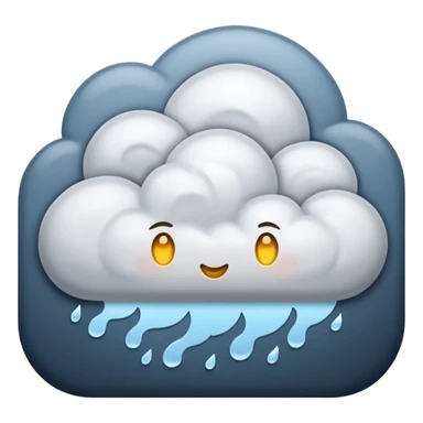 stormy clouds sticker