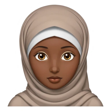 Somali girl  sticker
