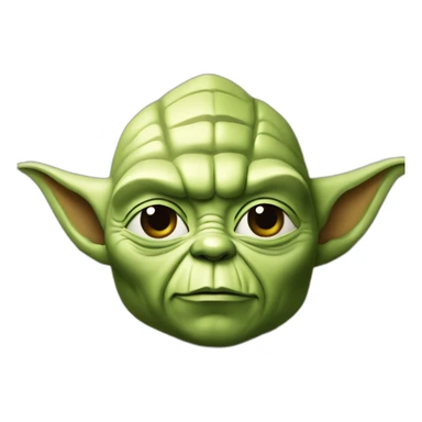 Maître yoda très musclé  sticker