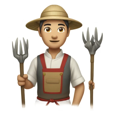 Chinese cultivator sticker