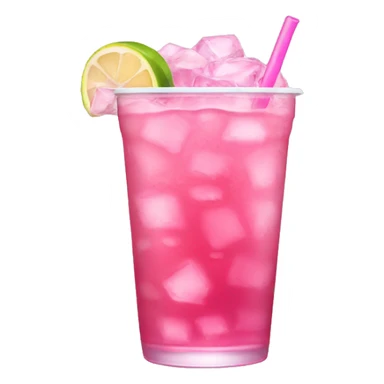 pink ice tea sticker