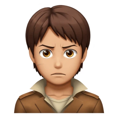 Eren Yeager from attack on titan sticker