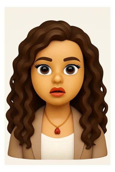 A 3D Apple-style emoji version of the uploaded image, preserving its colors, shapes, textures, and overall design, simplified into emoji form while keeping key details recognizable. Smooth glossy finish, soft shadows, high-quality render, minimal background sticker