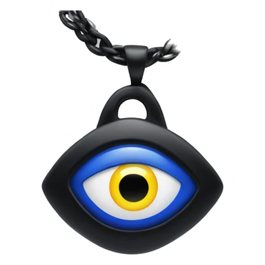 Evil-eye necklace  sticker