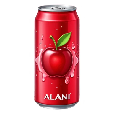 Alani energy drink cherry pop sticker