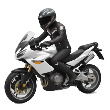 Patrice talon à moto sticker