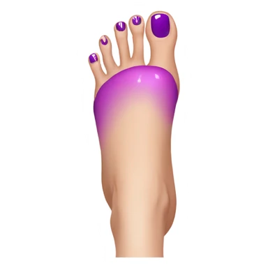 Pedicure sticker