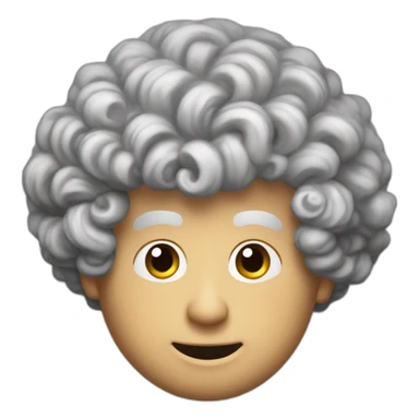 Curly joe of the three stooges sticker