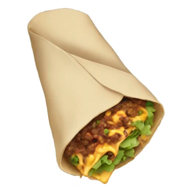 Burrito attacking city  sticker