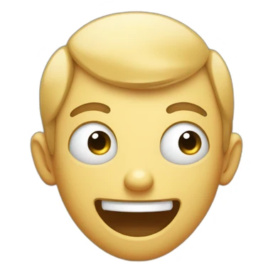 mix of Grinning Face with Big Eyes and Shaking Face sticker