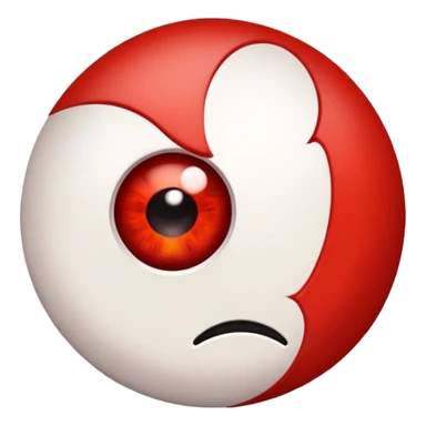 Make one Twitchy eye sticker