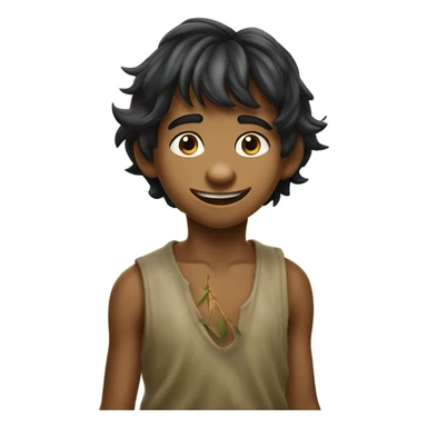 Great googly Mowgli sticker