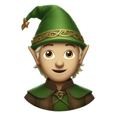 Lord of the rings Christmas elf  sticker