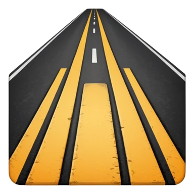 long road png-formate sticker