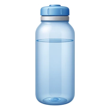 plastic water bottle sticker
