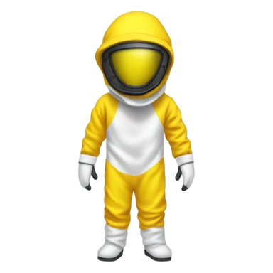 Hazmat suit sticker