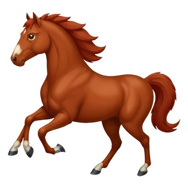 red horse 2026 year agressive running sticker