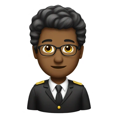 Lawyer in uniform sticker