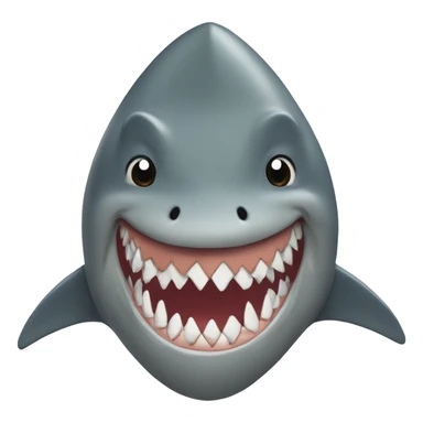 Jeff the land shark  sticker