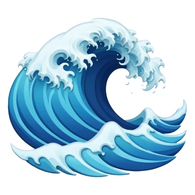 Ocean Waves sticker