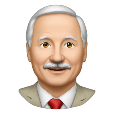 Alexander Lukashenko christmas sticker