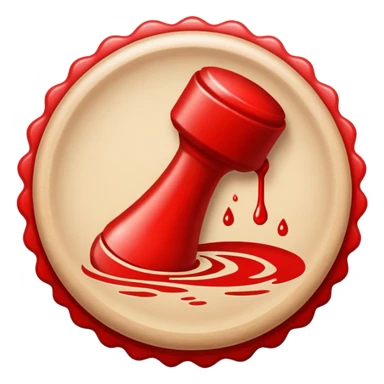 stamp approved sticker