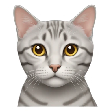 American–shorthair–cat sticker