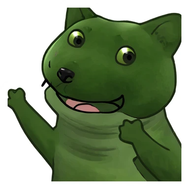 happy shiba inu dancing sticker