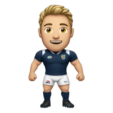 Rugbyman sticker
