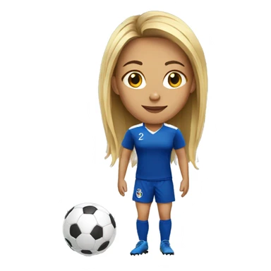 footballer women sticker