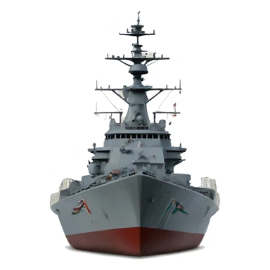 indian modern warships sticker